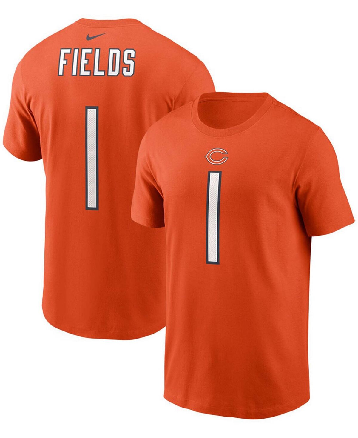 Мужская футболка justin fields orange chicago bears 2021 nfl draft first round pick player с именем и номером Nike
Мужская футболка justin fields orange chicago bears 2021 nfl draft first round pick player с именем и номером Nike