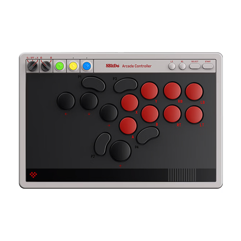Игровой контроллер 8BitDo Hitbox Arcade Controller, ретро
Игровой контроллер 8BitDo Hitbox Arcade Controller, ретро