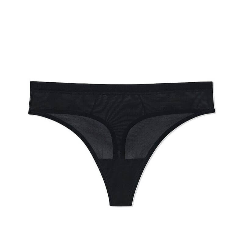 Трусики-стринги с высоким вырезом Curvy Couture Sheer Mesh, черный
Трусики-стринги с высоким вырезом Curvy Couture Sheer Mesh, черный
