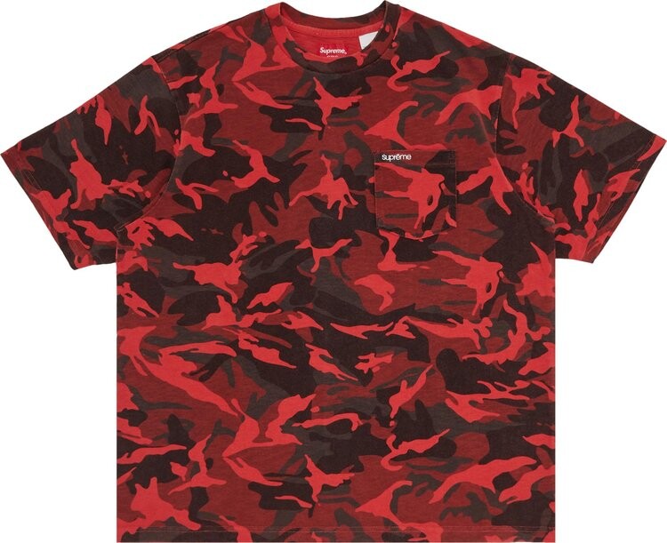 Футболка Supreme Short-Sleeve Pocket Tee 'Red Camo', красный
Футболка Supreme Short-Sleeve Pocket Tee 'Red Camo', красный