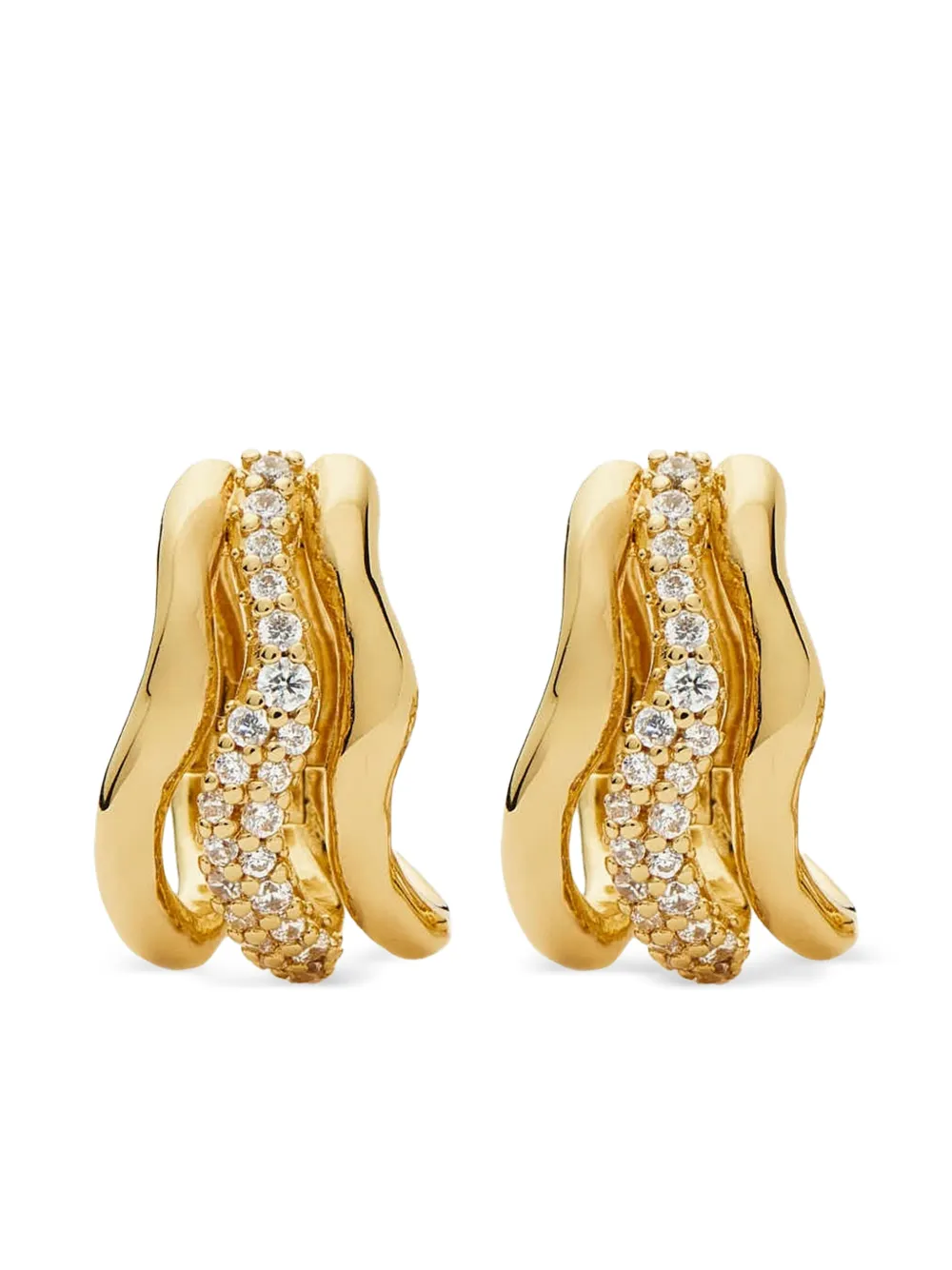 Серьги-кольца Molten Missoma, золотистый
Серьги-кольца Molten Missoma, золотистый