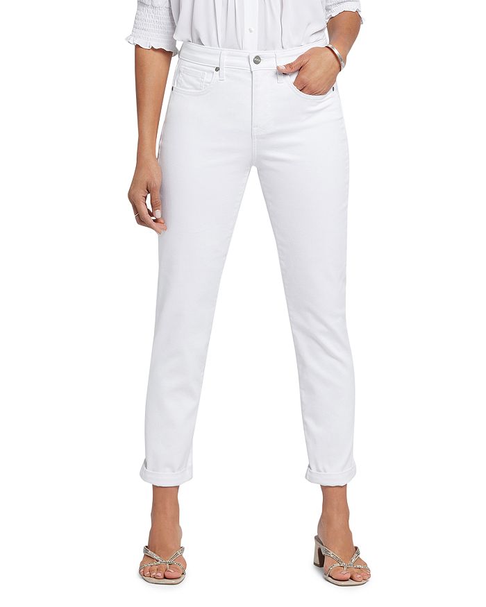 Петит Марго Джинсы Girlfriend в цвете Optic White NYDJ, белый
Петит Марго Джинсы Girlfriend в цвете Optic White NYDJ, белый