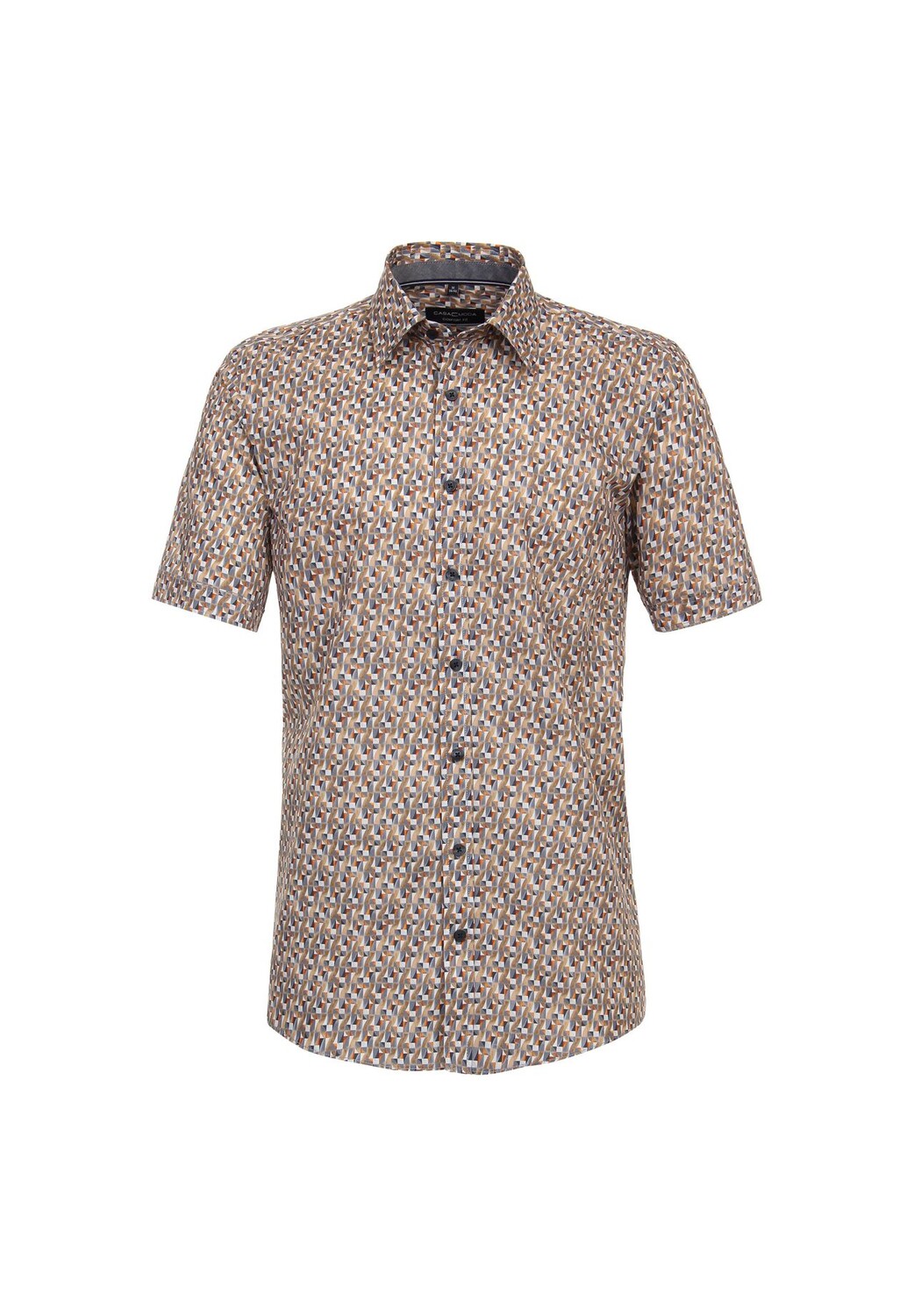 Мужская повседневная рубашка с коротким рукавом и принтом, удобная посадка CASAMODA, оранжевый
Мужская повседневная рубашка с коротким рукавом и принтом, удобная посадка CASAMODA, оранжевый