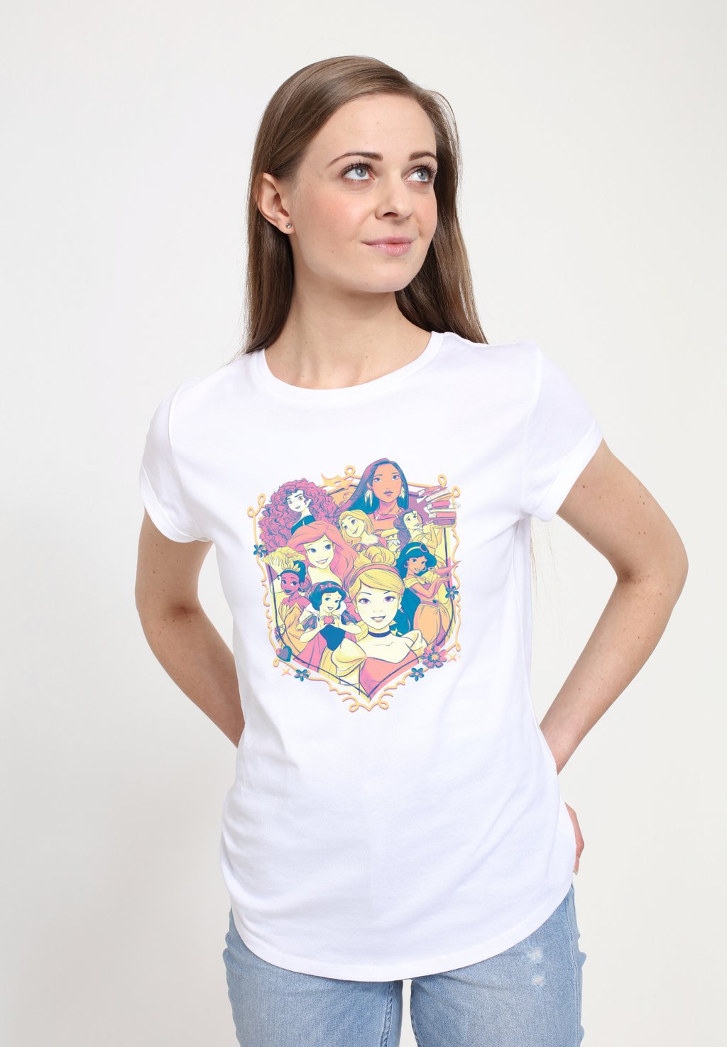 Футболка с принтом DISNEY PRINCESSES SHEILD Henry Tiger, белый
Футболка с принтом DISNEY PRINCESSES SHEILD Henry Tiger, белый