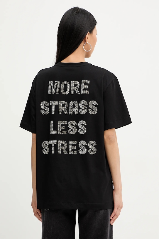 Хлопковая футболка Pinko, черный
Хлопковая футболка Pinko, черный