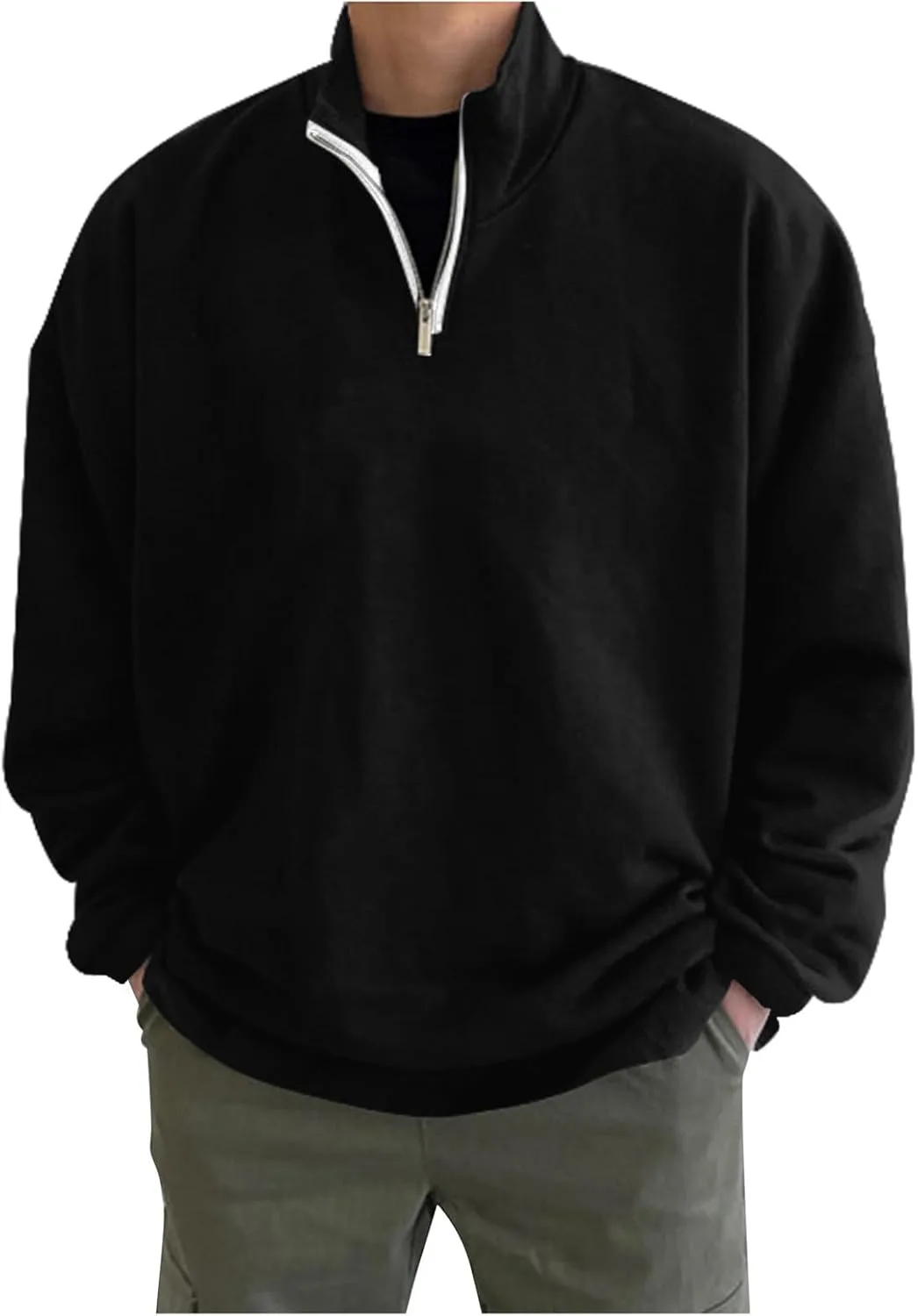 Мужская водолазка с длинным рукавом и молнией на четверть Weinexra
Мужская водолазка с длинным рукавом и молнией на четверть Weinexra