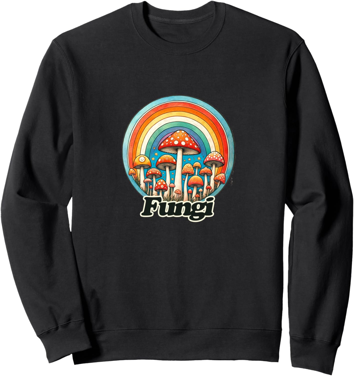 Толстовка в стиле ретро 80-х с изображением грибов и радужных грибов Retro Mushrooms Snugg, черный
Толстовка в стиле ретро 80-х с изображением грибов и радужных грибов Retro Mushrooms Snugg, черный