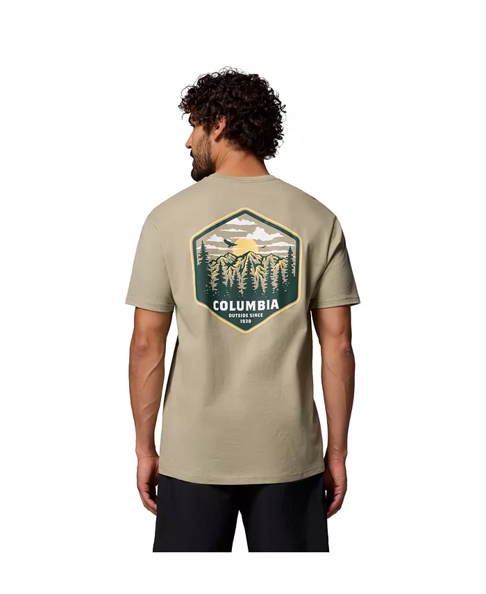 Мужская футболка Layn с принтом Columbia, коричневый/бежевый
Мужская футболка Layn с принтом Columbia, коричневый/бежевый