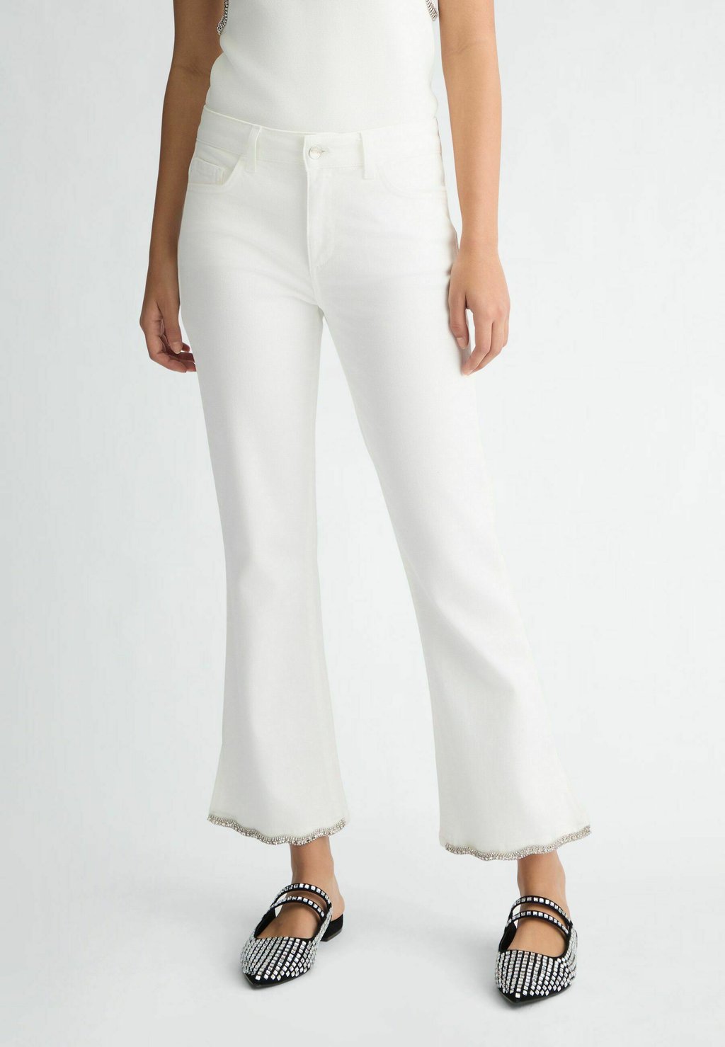 Джинсы Bootcut LIU JO, белый
Джинсы Bootcut LIU JO, белый