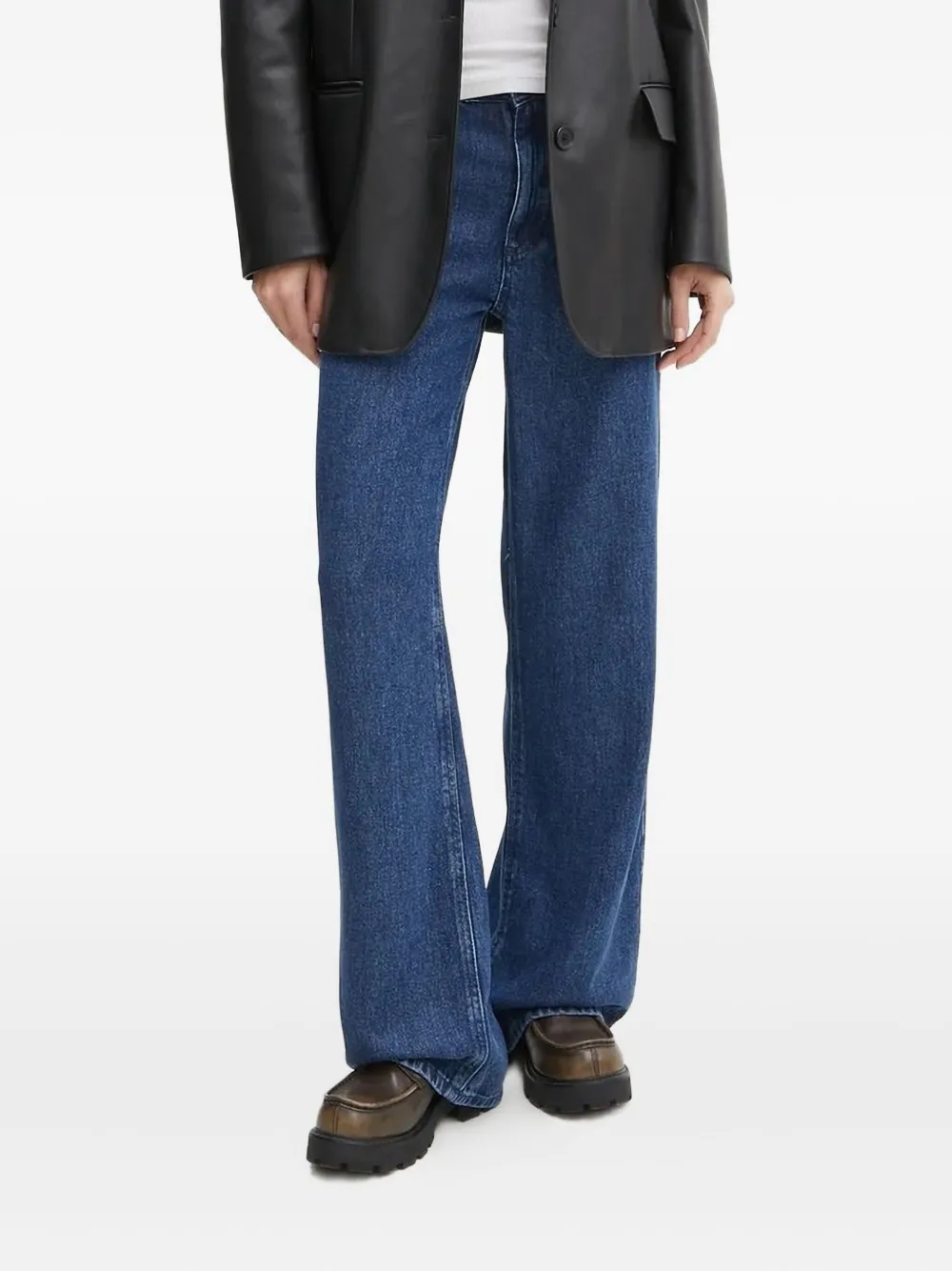 Джинсы с накладными карманами Won Hundred, синий 
Джинсы с накладными карманами Won Hundred, синий