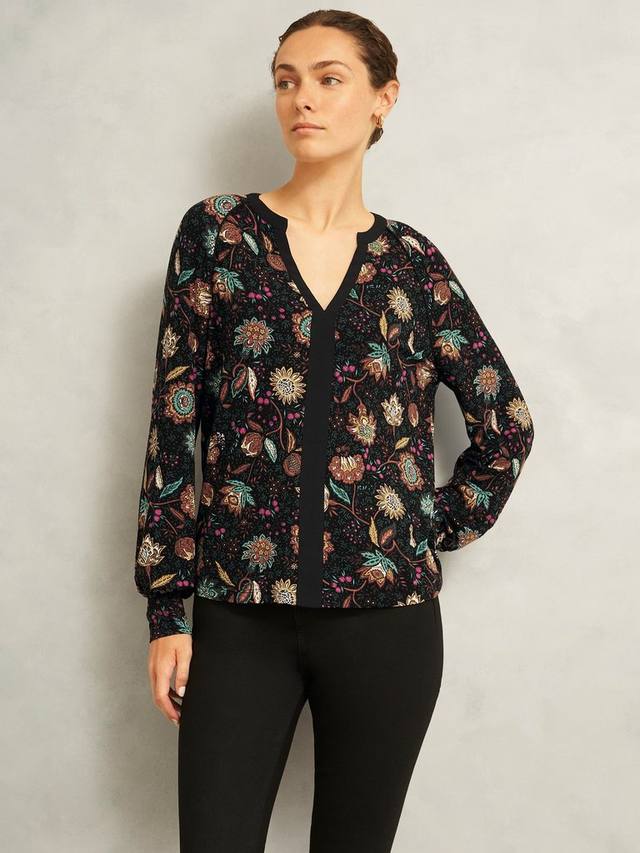 Топ с длинными рукавами Zelia Botanical Hobbs, Black/Multi
Топ с длинными рукавами Zelia Botanical Hobbs, Black/Multi