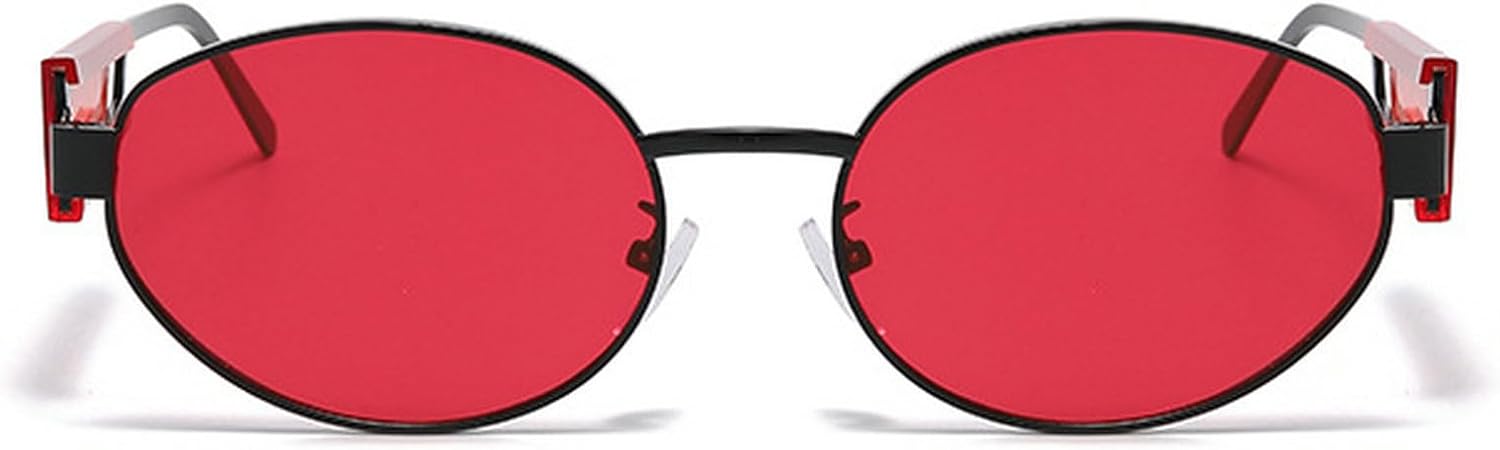 Ретро-солнцезащитные очки-пилот в металлической оправе, овальные, для женщин и мужчин, винтажные круглые солнцезащитные очки, роскошные очки в стиле 90-х с зелеными линзами, мужские панк-очки mincl, Red
Ретро-солнцезащитные очки-пилот в металлической оправе, овальные, для женщин и мужчин, винтажные круглые солнцезащитные очки, роскошные очки в стиле 90-х с зелеными линзами, мужские панк-очки mincl, Red