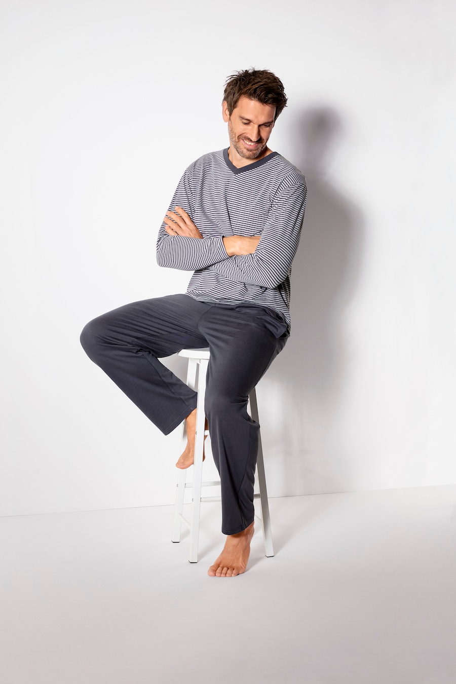 Длинная пижама LE JOGGER, синий/серый
Длинная пижама LE JOGGER, синий/серый