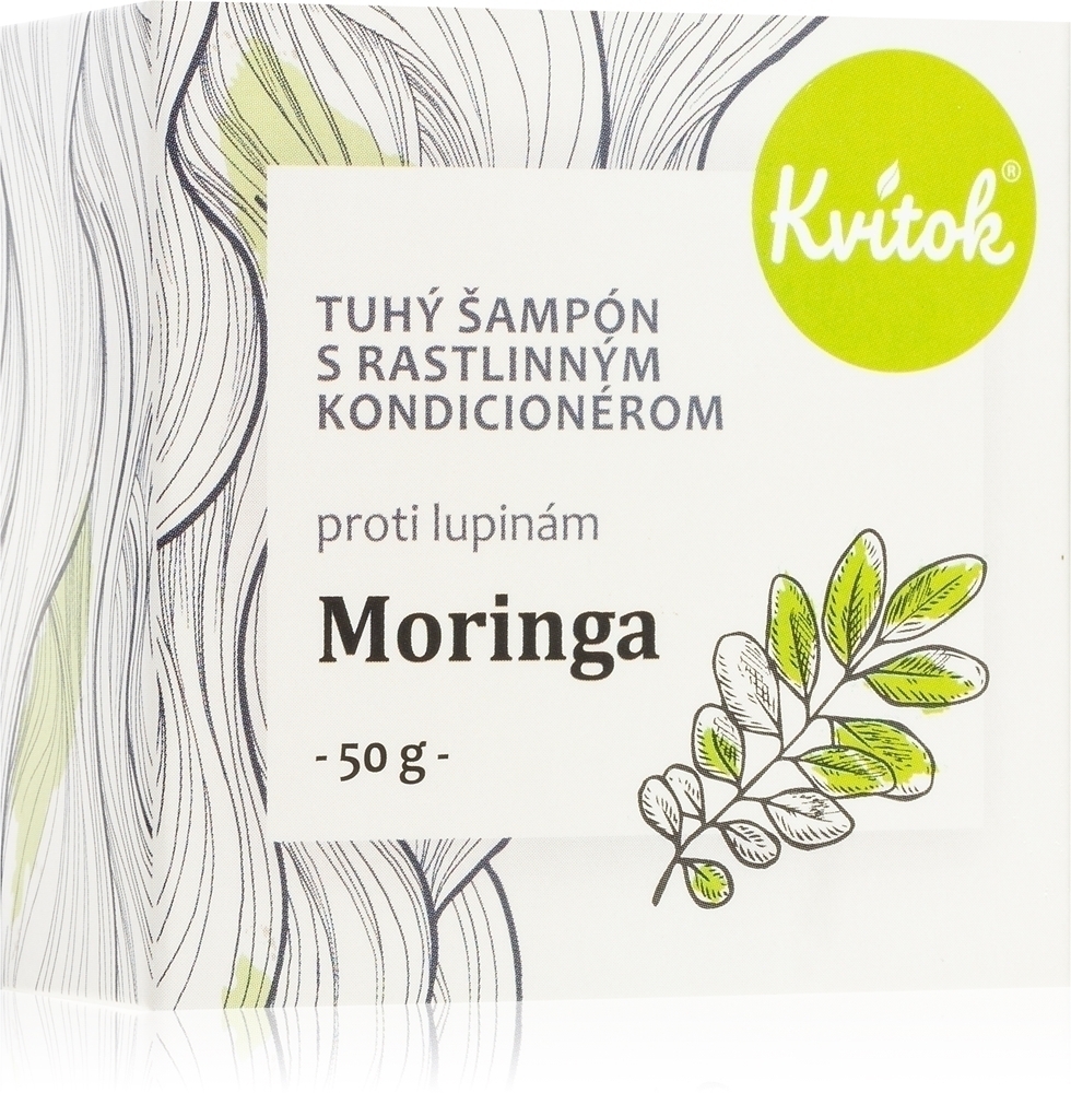 Органический твердый шампунь против перхоти Moringa Kvitok, 50 гр
Органический твердый шампунь против перхоти Moringa Kvitok, 50 гр