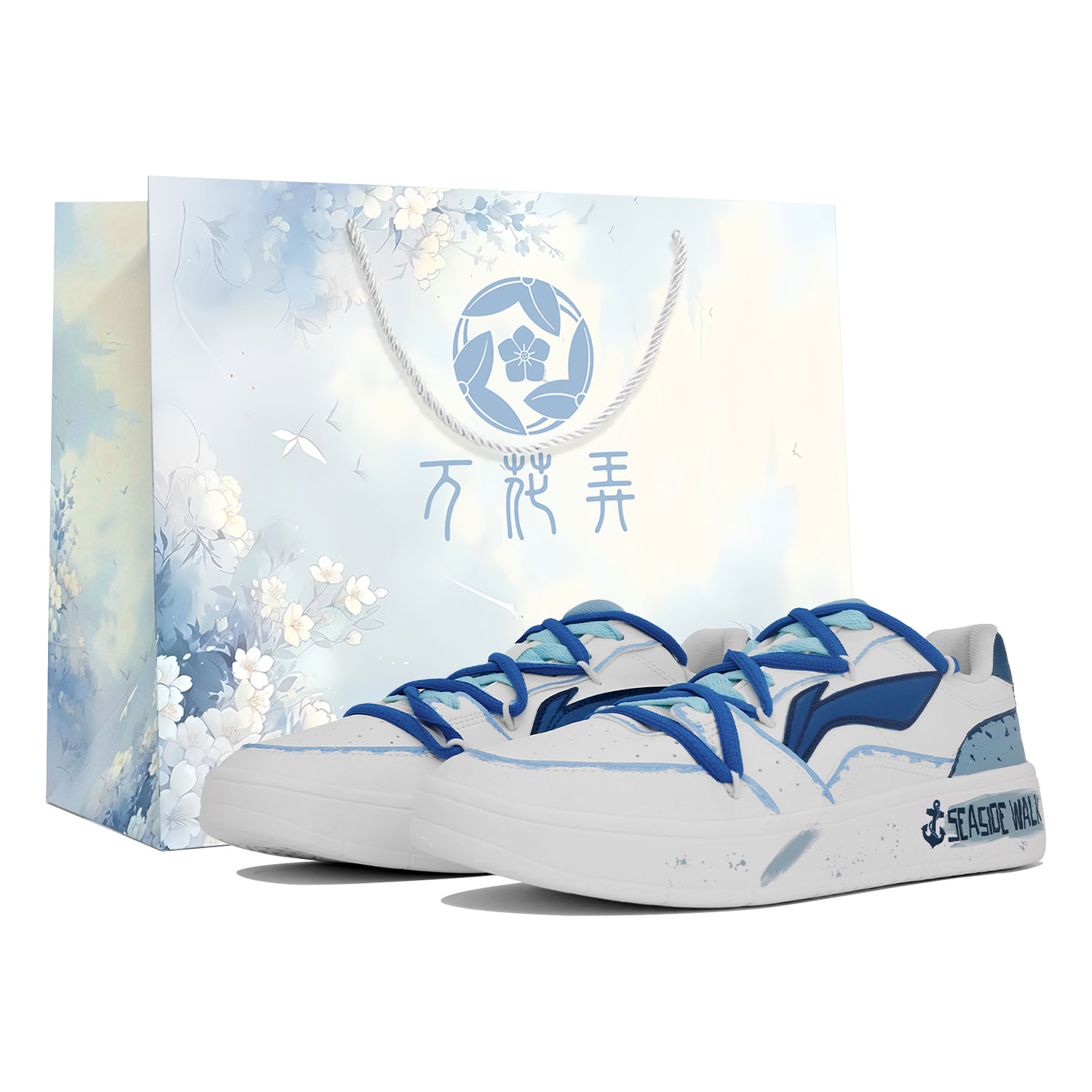 LINING Низкие, износостойкие, противоскользящие кроссовки для скейтбординга, мужские, белые, синие
LINING Низкие, износостойкие, противоскользящие кроссовки для скейтбординга, мужские, белые, синие