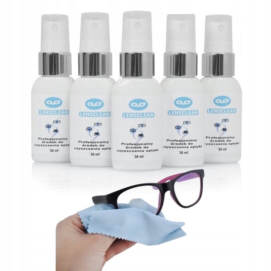 Набор для чистки стекол и экранов, 5х30мл + салфетки LensClean, inna
Набор для чистки стекол и экранов, 5х30мл + салфетки LensClean, inna