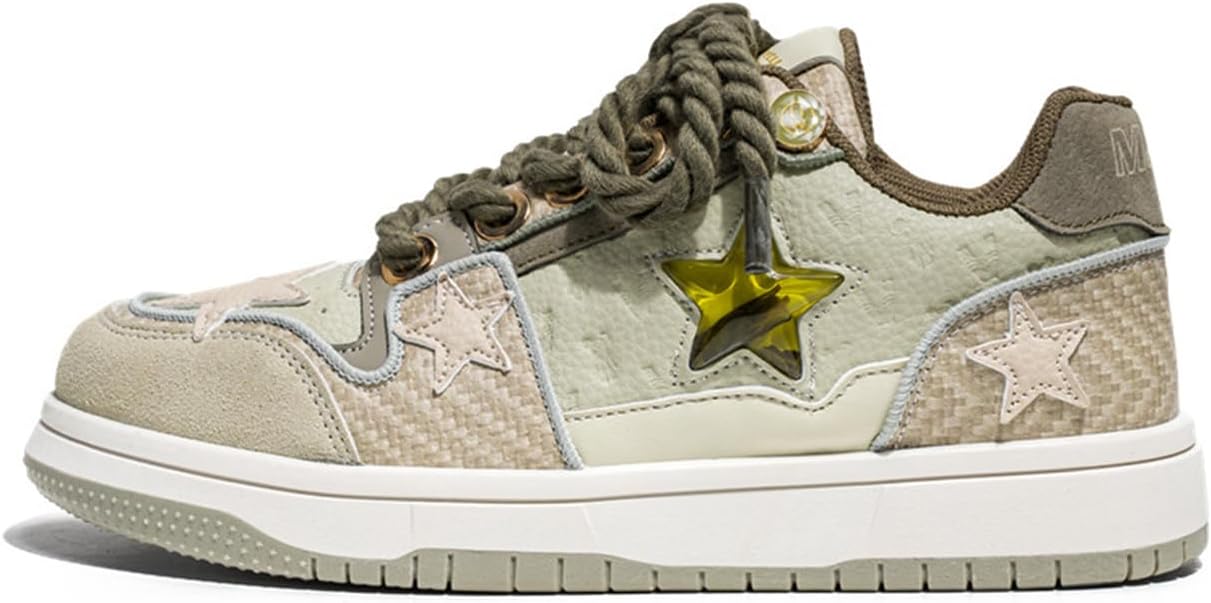 Мужские кроссовки Y2K Star, дышащие, низкие, повседневные, легкие ходовые для уличного стиля и скейтбординга Zhoupulp, 982 Green
Мужские кроссовки Y2K Star, дышащие, низкие, повседневные, легкие ходовые для уличного стиля и скейтбординга Zhoupulp, 982 Green