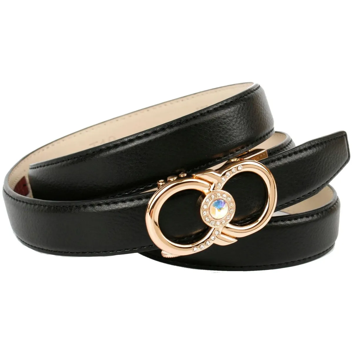 Кожаный ремень Anthoni Crown, женский кожаный ремень, застежка со стразами, черный
Кожаный ремень Anthoni Crown, женский кожаный ремень, застежка со стразами, черный