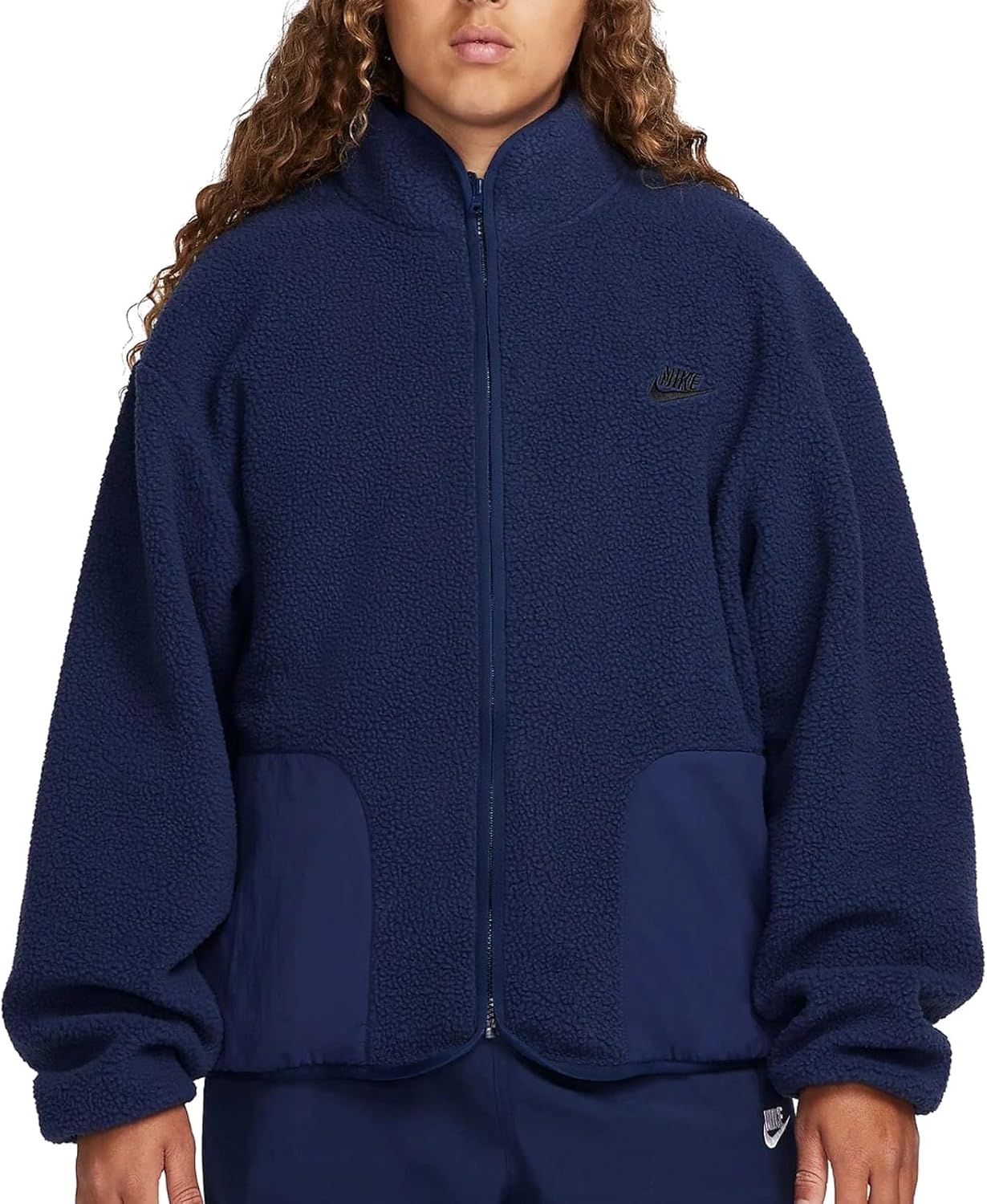 Мужская клубная флисовая зимняя куртка Nike Sherpa с молнией по всей длине, Navy
Мужская клубная флисовая зимняя куртка Nike Sherpa с молнией по всей длине, Navy