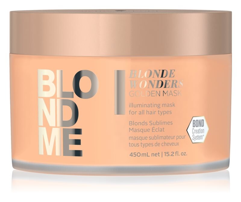Питательная маска для волос, которая обновляет и регенерирует Schwarzkopf Professional Blondme Blonde Wonders
Питательная маска для волос, которая обновляет и регенерирует Schwarzkopf Professional Blondme Blonde Wonders