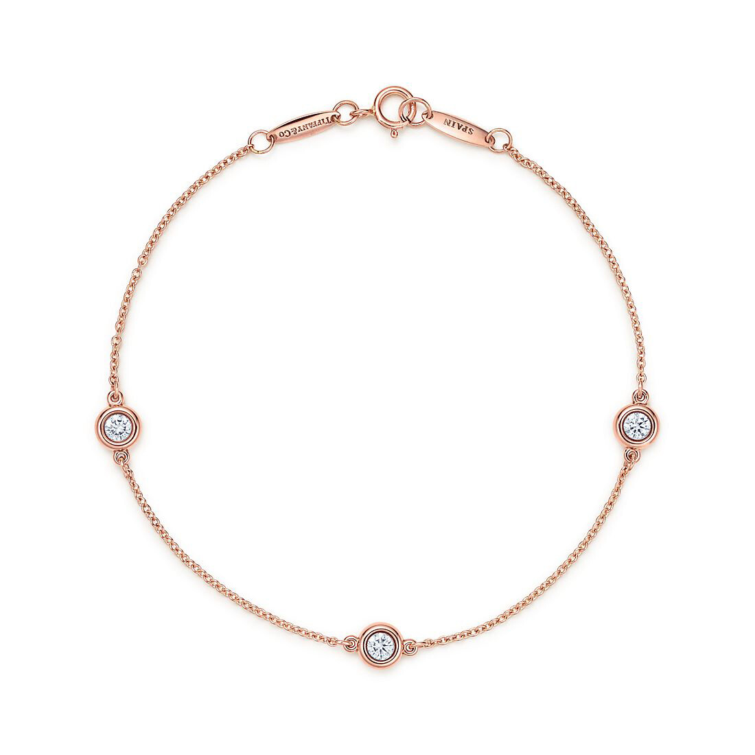 Браслет Tiffany & Co. Elsa Peretti Diamonds by the Yard, розовое золото
Браслет Tiffany & Co. Elsa Peretti Diamonds by the Yard, розовое золото