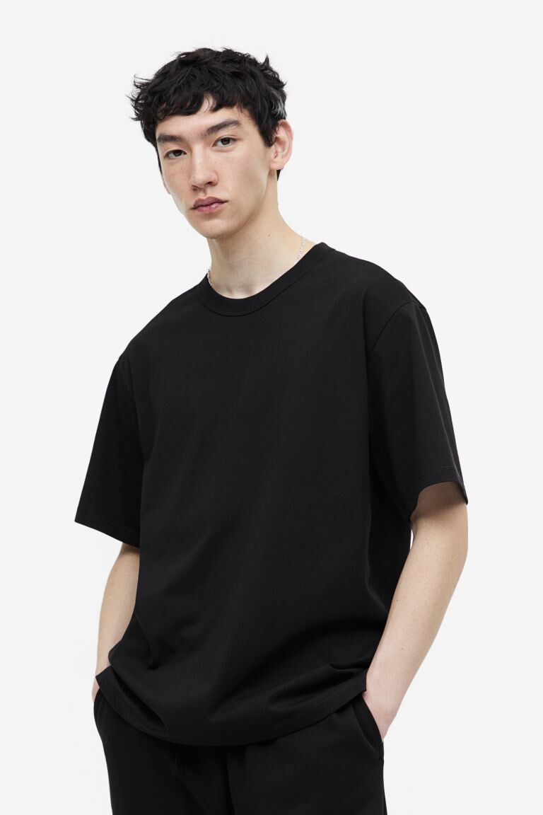 Футболка свободного кроя COOLMAX® H&M, черный
Футболка свободного кроя COOLMAX® H&M, черный