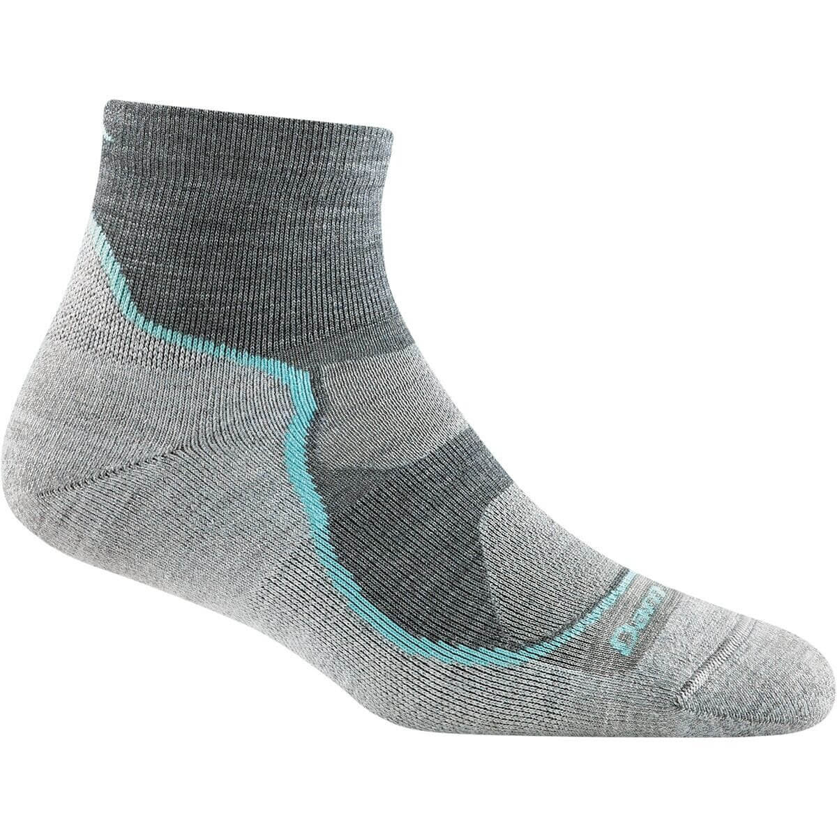 Носки женские Darn Tough Light Hiker 1/4 Lightweight Cushion, светло-голубой/серый
Носки женские Darn Tough Light Hiker 1/4 Lightweight Cushion, светло-голубой/серый