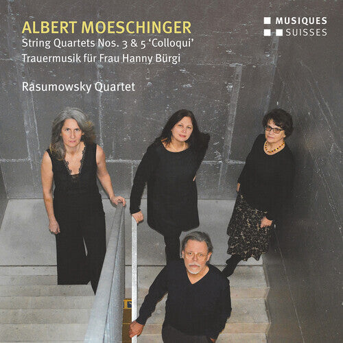 CD диск Moeschinger / Rasumowsky Quartet: String Quartets 3 & 5 / Trauermusik Fur Frau 
CD диск Moeschinger / Rasumowsky Quartet: String Quartets 3 & 5 / Trauermusik Fur Frau