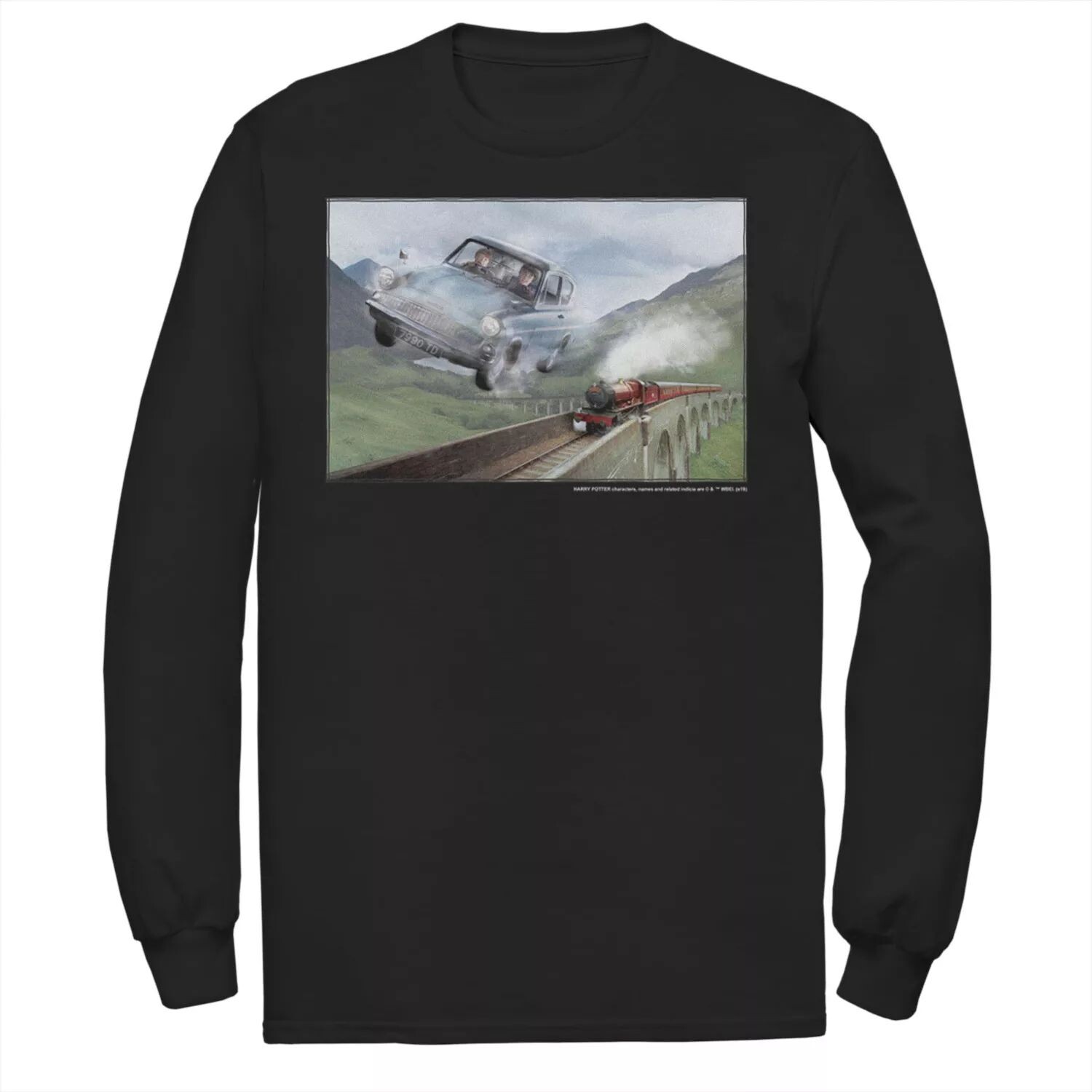 Мужская футболка с портретом Harry Potter Racing The Hogwarts Express
Мужская футболка с портретом Harry Potter Racing The Hogwarts Express