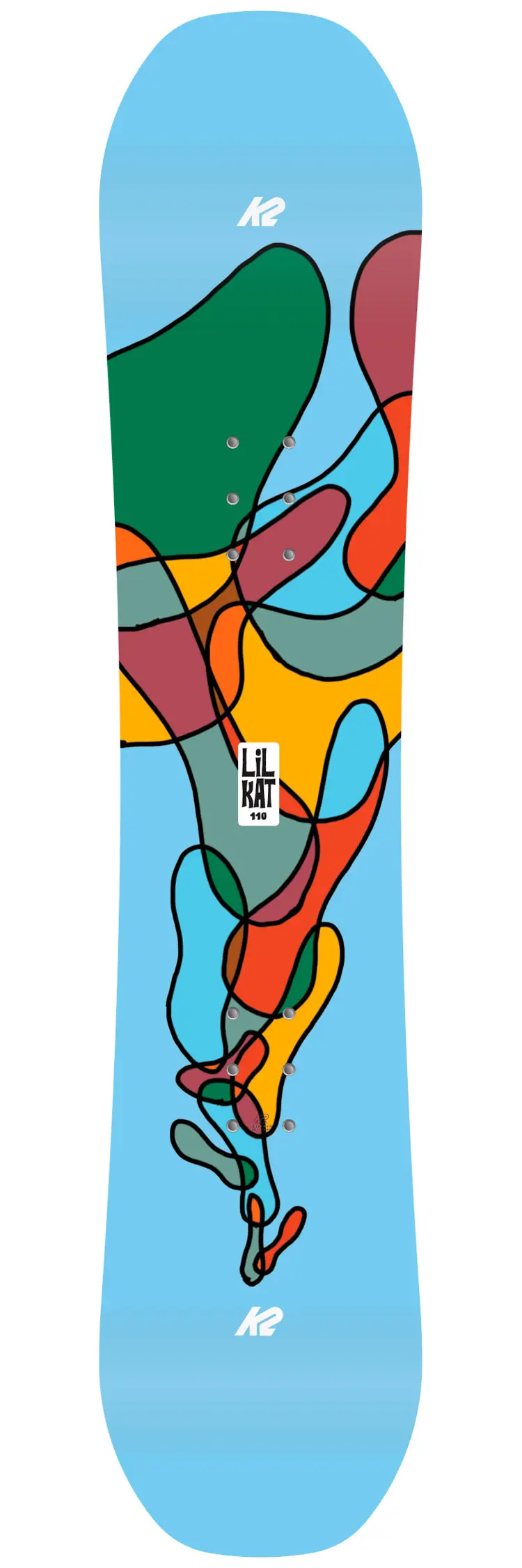 Детский сноуборд K2 Lil Kat, голубой 
Детский сноуборд K2 Lil Kat, голубой