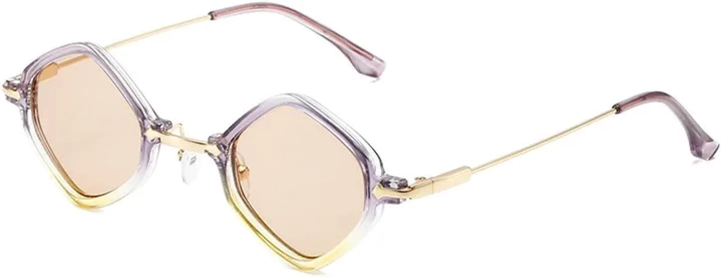 Солнцезащитные очки в маленькой оправе для женщин, ретро, двухцветная оправа, солнцезащитные очки с защитой от УФ-излучения UV400 TKKTLLT, Purpleyellow-brown
Солнцезащитные очки в маленькой оправе для женщин, ретро, двухцветная оправа, солнцезащитные очки с защитой от УФ-излучения UV400 TKKTLLT, Purpleyellow-brown