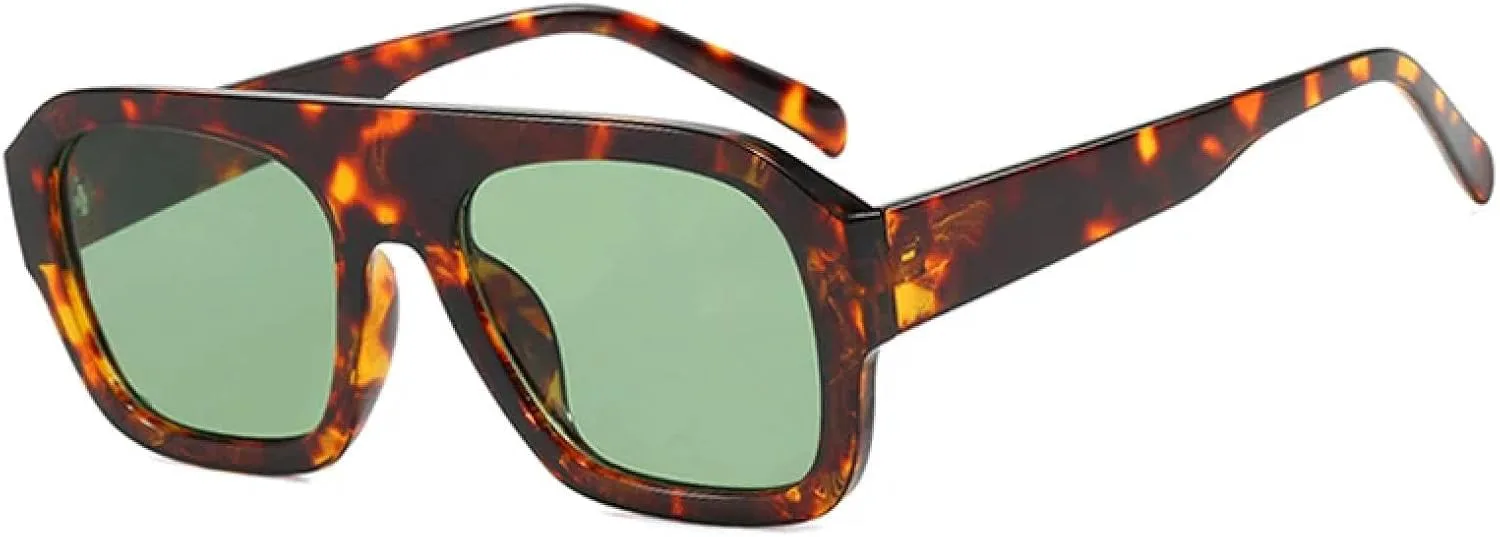 Модные женские солнцезащитные очки UV400 в стиле ретро с градиентом конфетных оттенков, мужские солнцезащитные очки в стиле панк TOIPASTN, Leopard Dark Green
Модные женские солнцезащитные очки UV400 в стиле ретро с градиентом конфетных оттенков, мужские солнцезащитные очки в стиле панк TOIPASTN, Leopard Dark Green