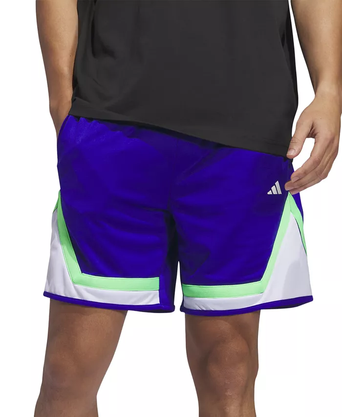 Мужские баскетбольные шорты AEROREADY Pro Block, длина внутреннего шва 11 дюймов adidas, синий
Мужские баскетбольные шорты AEROREADY Pro Block, длина внутреннего шва 11 дюймов adidas, синий