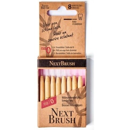 Межзубные щетки Nextbrush Bamboo Iso 0 8 шт.
Межзубные щетки Nextbrush Bamboo Iso 0 8 шт.