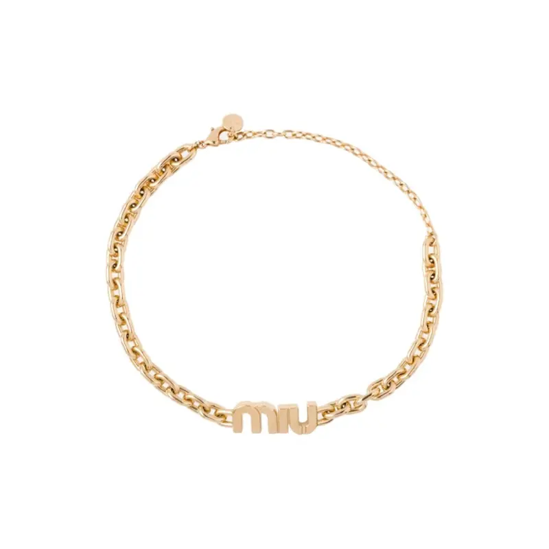 MIU MIU Золотое металлическое колье Women's Gold
MIU MIU Золотое металлическое колье Women's Gold
