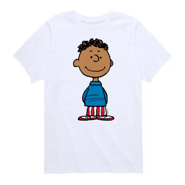 Футболка с изображением американского флага Peanuts Franklin для мальчиков 8-20 лет Licensed Character, белый
Футболка с изображением американского флага Peanuts Franklin для мальчиков 8-20 лет Licensed Character, белый