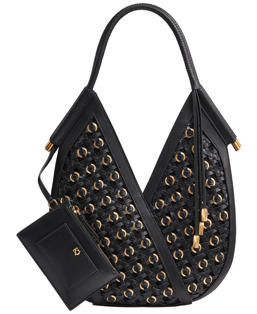 Плетеная сумка через плечо Baldwin с люверсами Donna Karan New York, Black/Gold
Плетеная сумка через плечо Baldwin с люверсами Donna Karan New York, Black/Gold