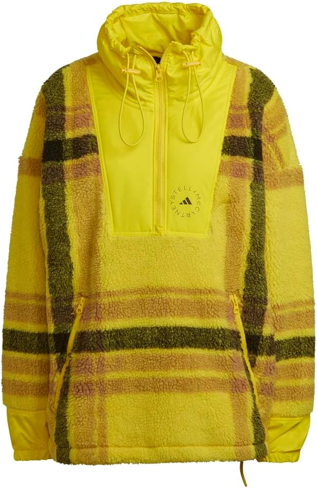 adidas Стелла Маккартни Женская Зимняя Куртка из Флиса Жаккард, Yellow / Camel / Black 
adidas Стелла Маккартни Женская Зимняя Куртка из Флиса Жаккард, Yellow / Camel / Black