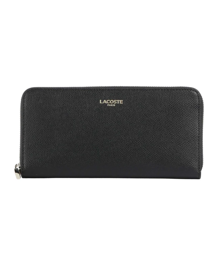 Элегантный кошелек-держатель для карт на молнии Lacoste, черный
Элегантный кошелек-держатель для карт на молнии Lacoste, черный