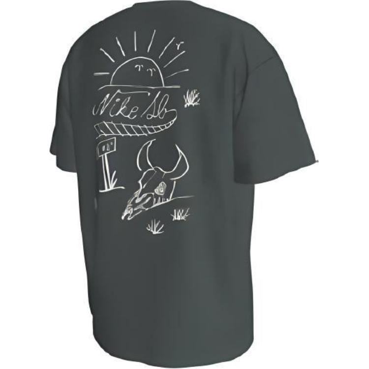 Футболка унисекс винтажная зеленая Nike 
Футболка унисекс винтажная зеленая Nike