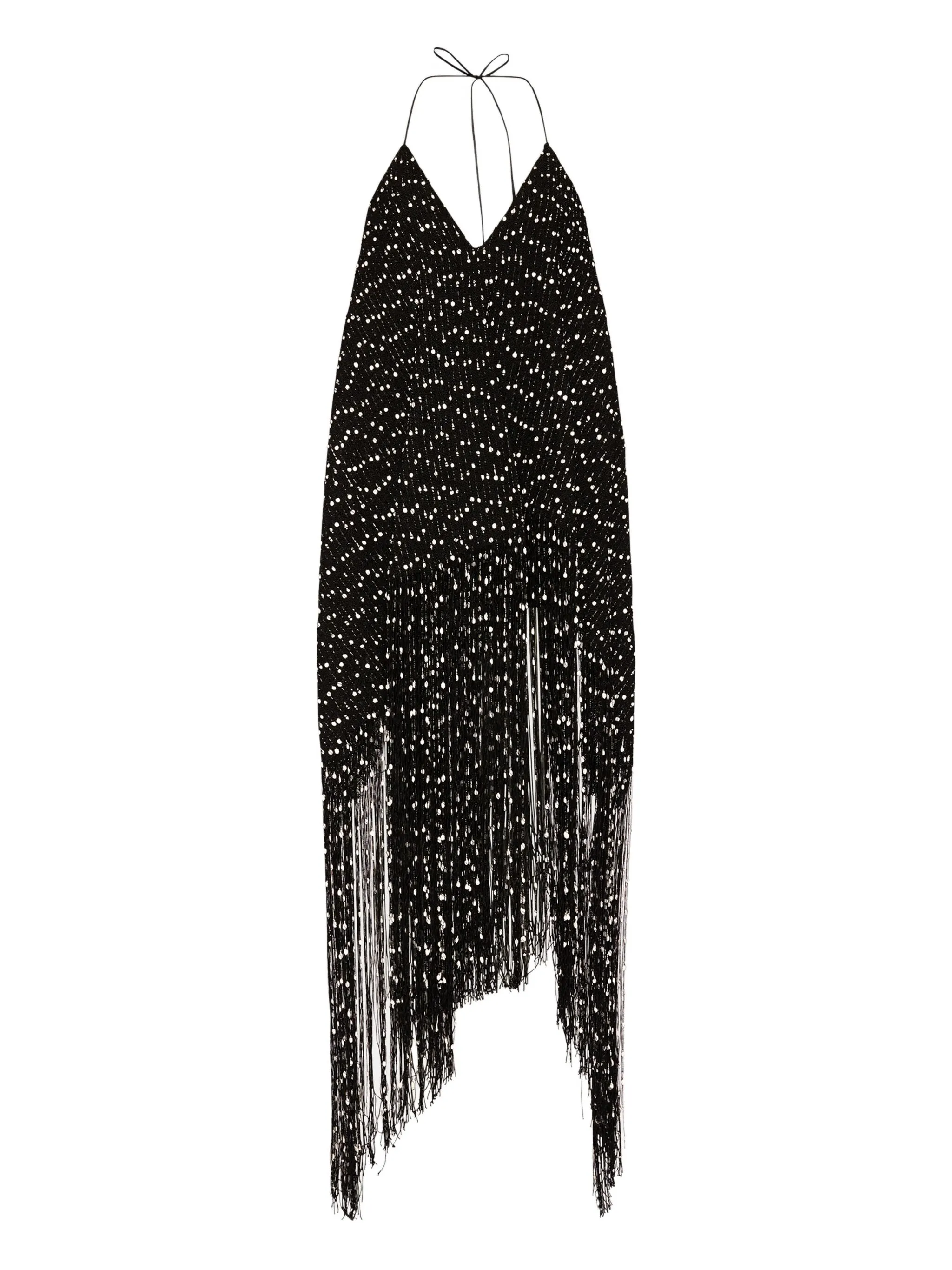 Платье Riviera асимметричного кроя с вырезом халтер Jacquemus, черный
Платье Riviera асимметричного кроя с вырезом халтер Jacquemus, черный