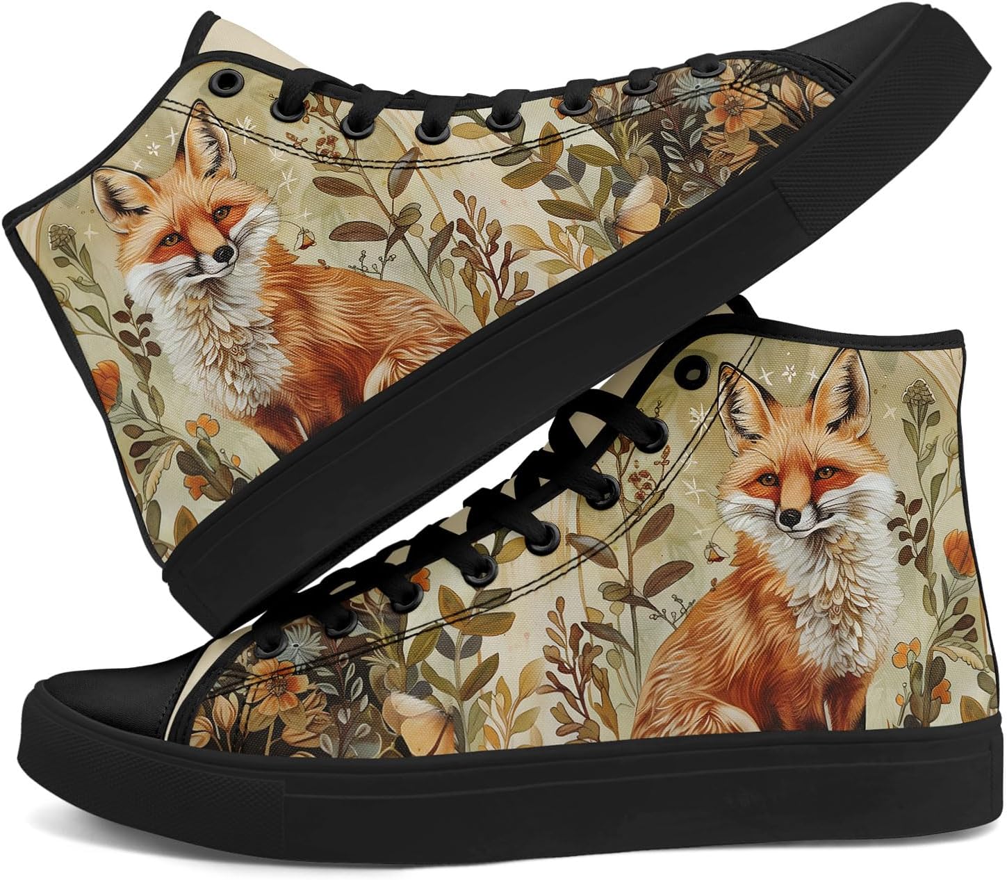 Кроссовки на высокой подошве для женщин AWSOLE из холщовой ткани с принтом для мужчин с милыми лесными животными, легкие, дышащие, стильные, плоские, повседневные shoes, белый/черный/зеленый/коричневый
Кроссовки на высокой подошве для женщин AWSOLE из холщовой ткани с принтом для мужчин с милыми лесными животными, легкие, дышащие, стильные, плоские, повседневные shoes, белый/черный/зеленый/коричневый