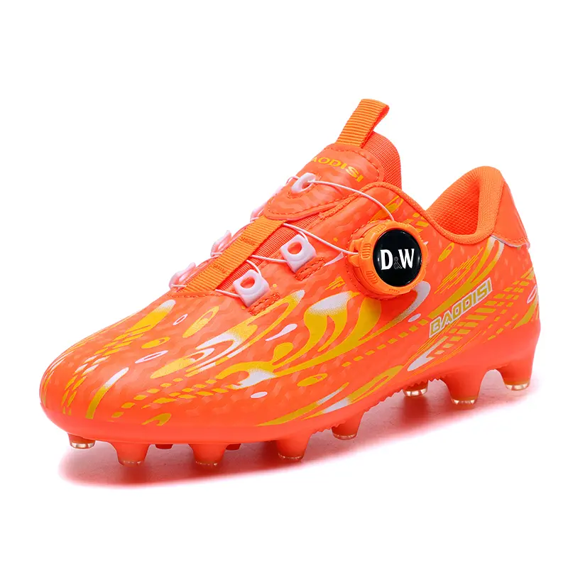 Детские футбольные бутсы с амортизацией ударов и износостойкостью, низкие D&W, оранжевый
Детские футбольные бутсы с амортизацией ударов и износостойкостью, низкие D&W, оранжевый
