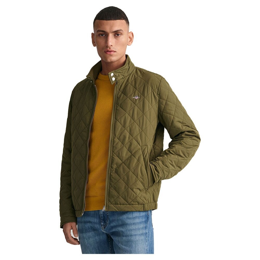 Куртка Gant Windcheater, зеленый 
Куртка Gant Windcheater, зеленый