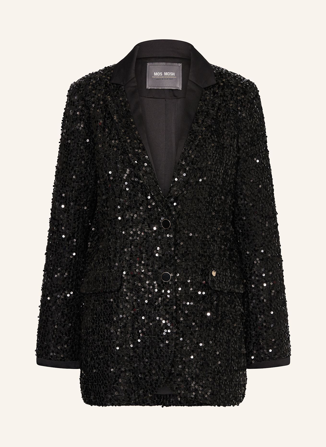Блейзер букле mmcarys с пайетками Mos Mosh, черный
Блейзер букле mmcarys с пайетками Mos Mosh, черный
