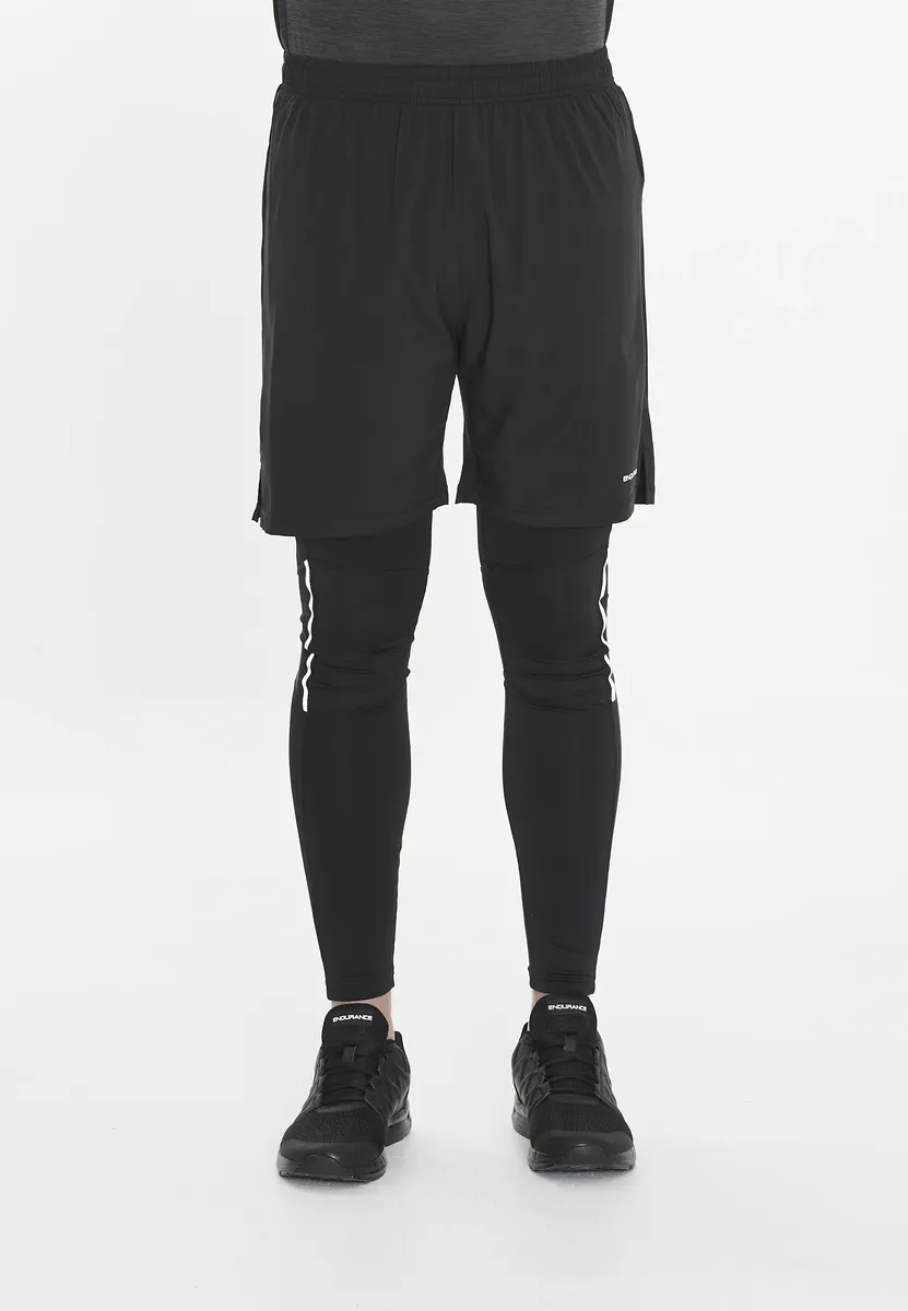 Шорты ENDURANCE "Grosseto 2-в-1", с вшитыми колготками, черный
Шорты ENDURANCE "Grosseto 2-в-1", с вшитыми колготками, черный