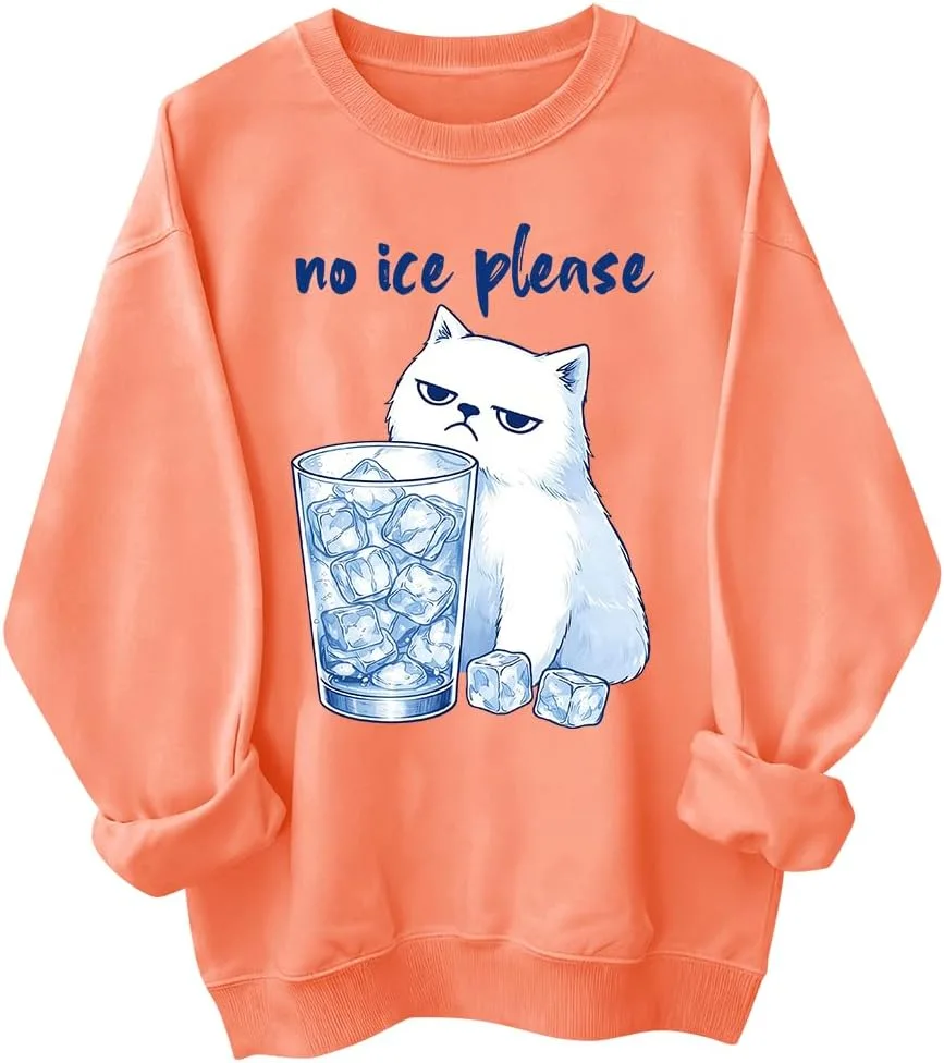Толстовка с принтом No Ice Please Cat woati
Толстовка с принтом No Ice Please Cat woati