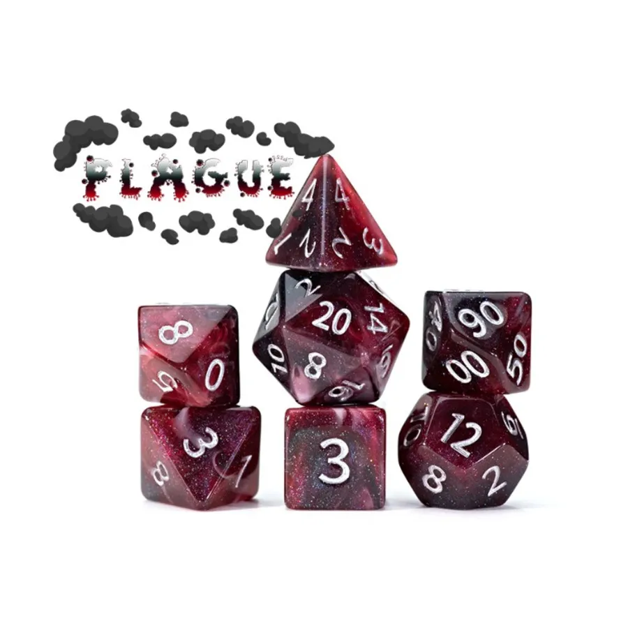 Поли-набор - Чума (7), Aether & Sul Generis Dice
Поли-набор - Чума (7), Aether & Sul Generis Dice