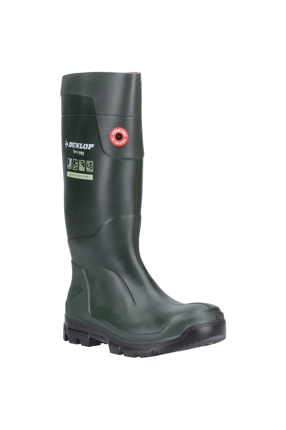 Однотонные резиновые сапоги TerraPro из искусственной кожи Dunlop, зеленый
Однотонные резиновые сапоги TerraPro из искусственной кожи Dunlop, зеленый