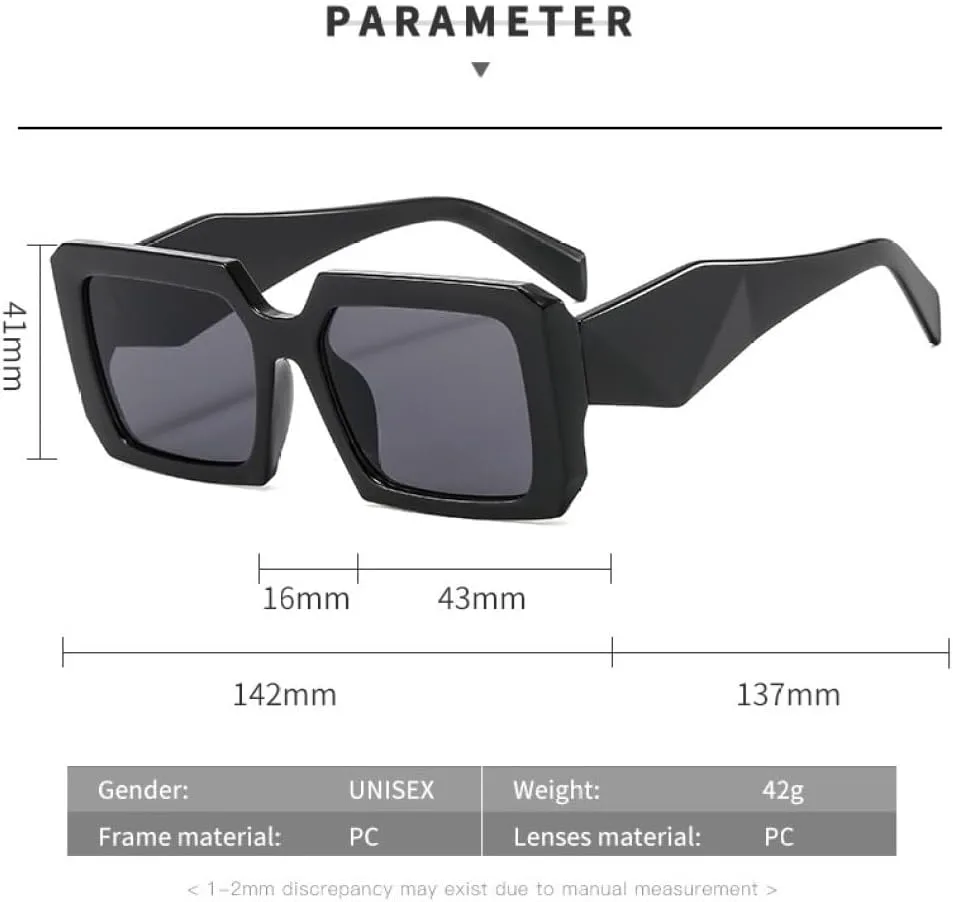 Модные квадратные солнцезащитные очки для женщин и мужчин в стиле ретро с крупной оправой, трендовые модели, защита от ультрафиолета UV400 MTZJH, Leopard Tea
Модные квадратные солнцезащитные очки для женщин и мужчин в стиле ретро с крупной оправой, трендовые модели, защита от ультрафиолета UV400 MTZJH, Leopard Tea